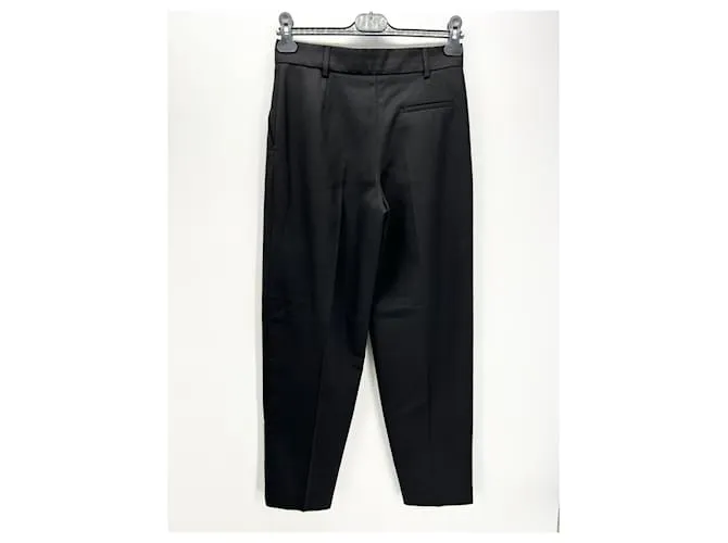 ACNE STUDIOS Pantalón T.fr 34 poliéster Negro 