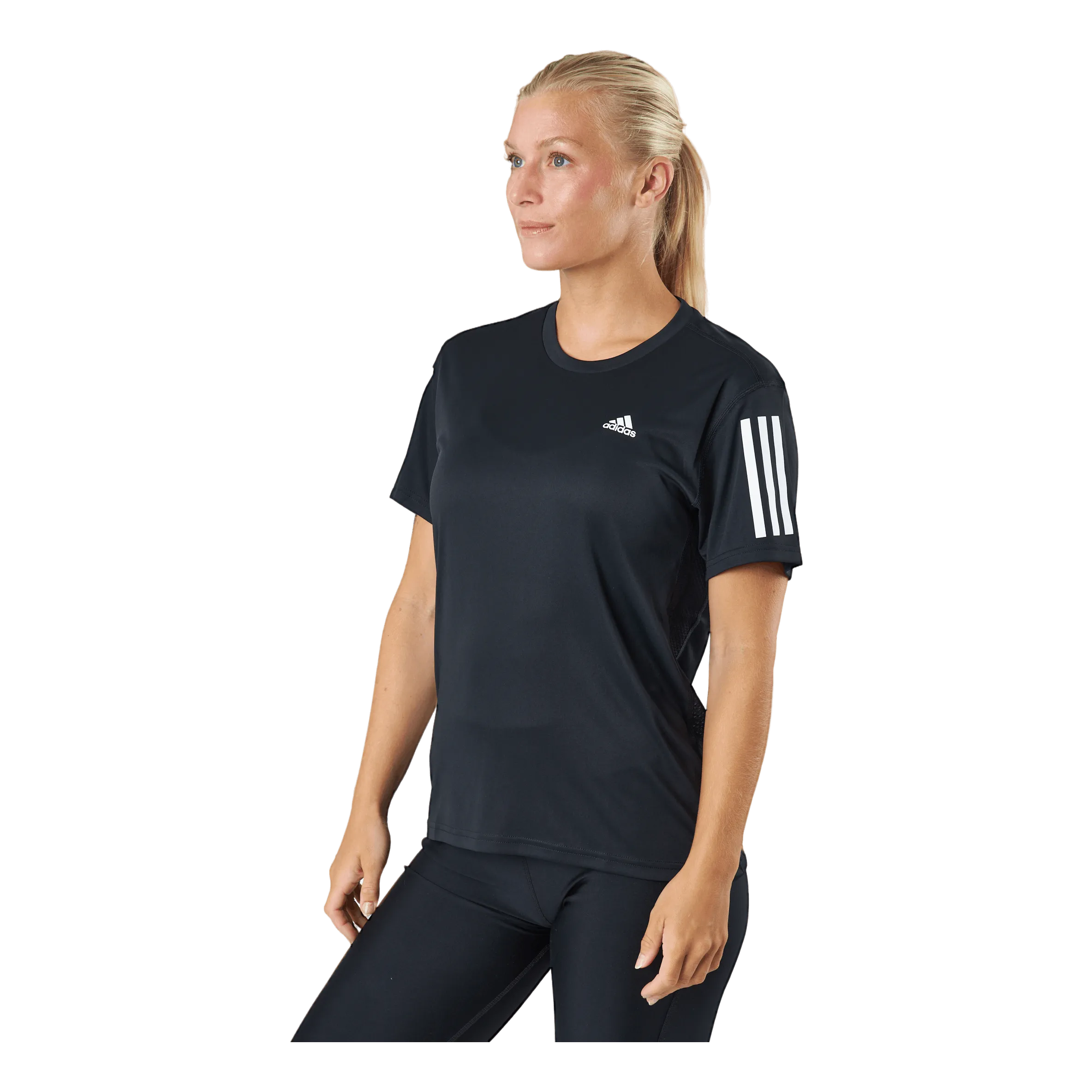 Adidas Own The Run Tee Black