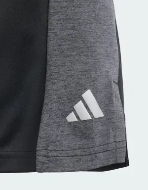 Adidas Pantalón corto Training AEROREADY Heather (Adolescentes)