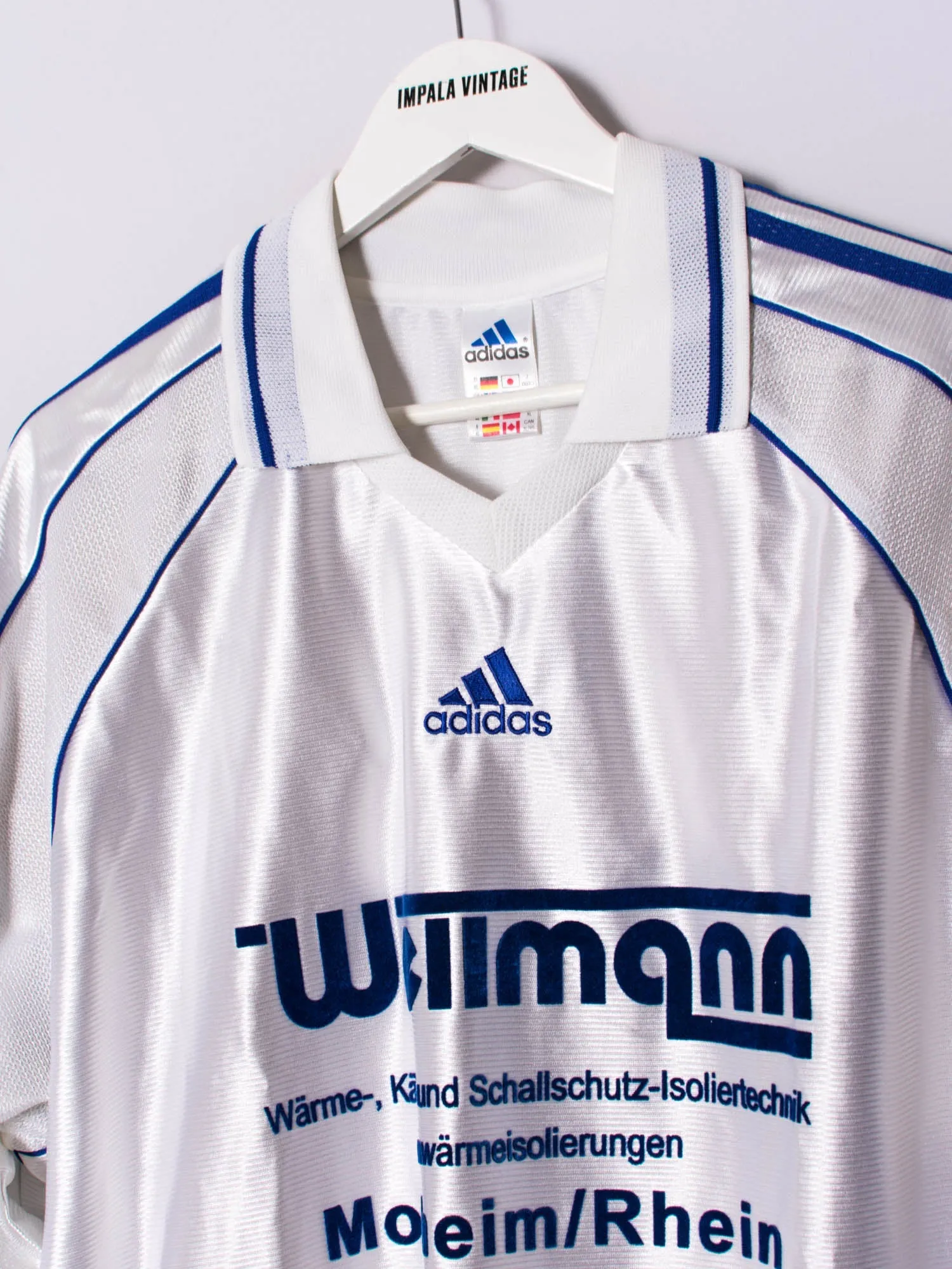 Adidas White Long Sleeves Jersey