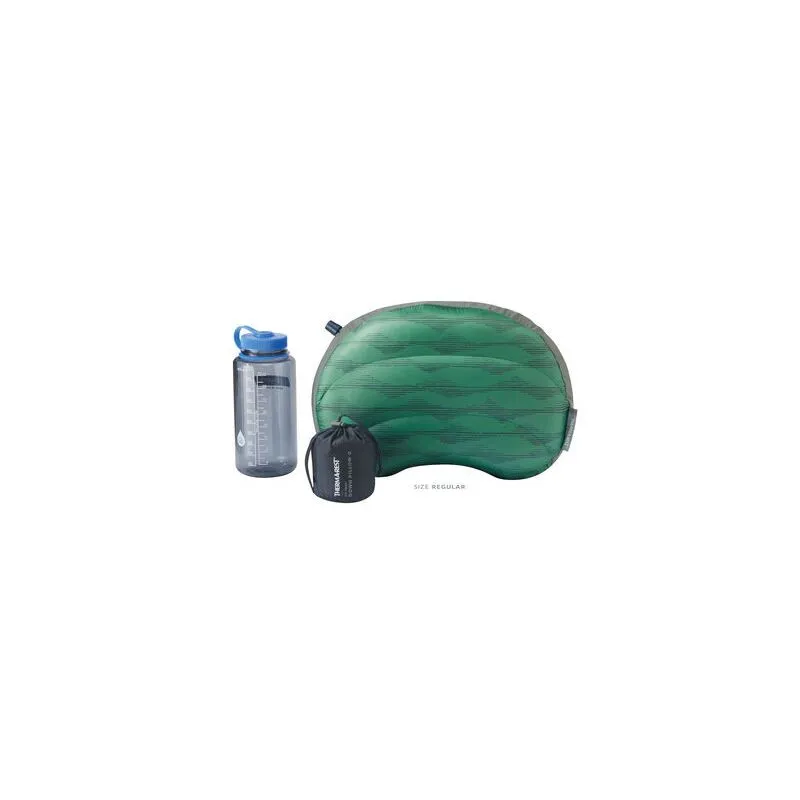 Almohada de plumón Thermarest Airhead grande (Green Mountains)