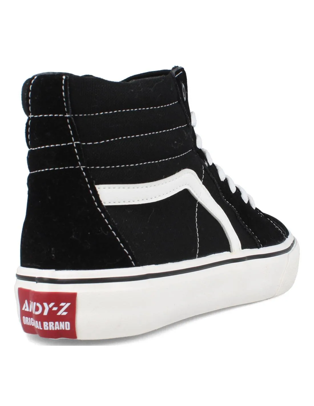 ANDY Z - Zapatillas tipo Botas Casual Negras