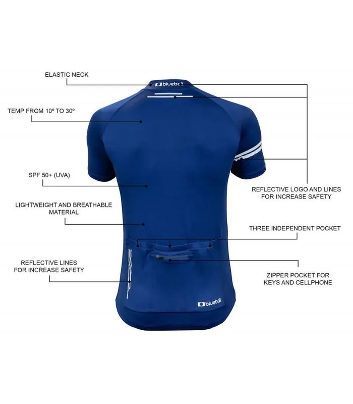 Blueball Maillot Tekpro Azul