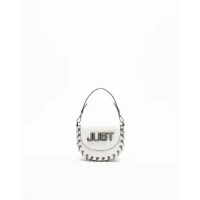 Bolso de mano Just Cavalli 74RB4B71 Blanco