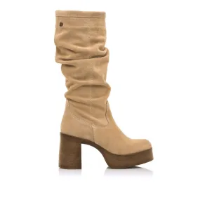 Botas Casual de Mujer MTNG SIXTIES Beige 55838