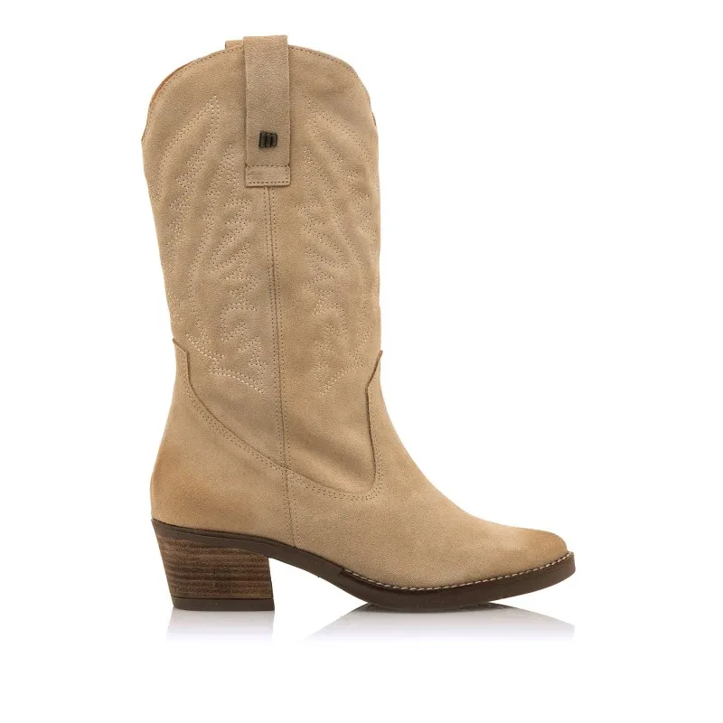 Botas Casual de Mujer MTNG TEO Beige 55795