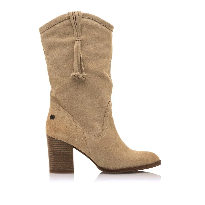 Botas Casual de Mujer MTNG UMA Beige 55742