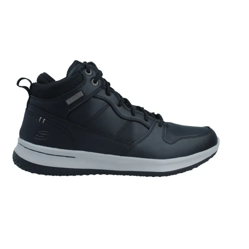 Botas Casual de Piel Wateproof con Cordones para Hombre de Skechers Delson 65801