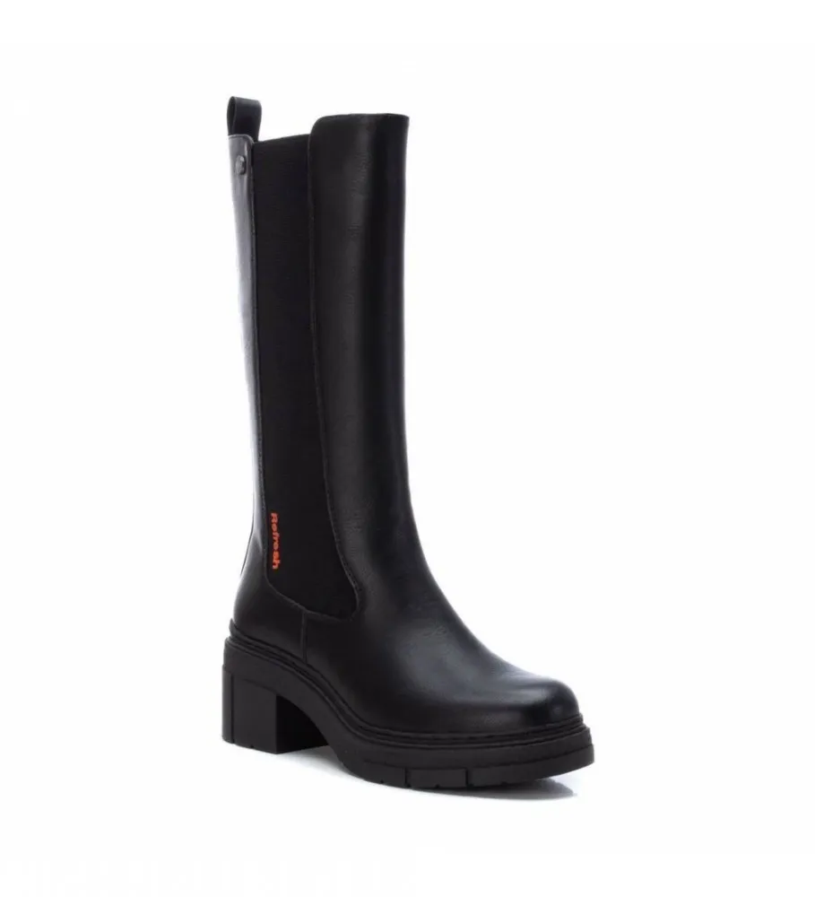 Botas casual negro -Altura tacón 6cm-