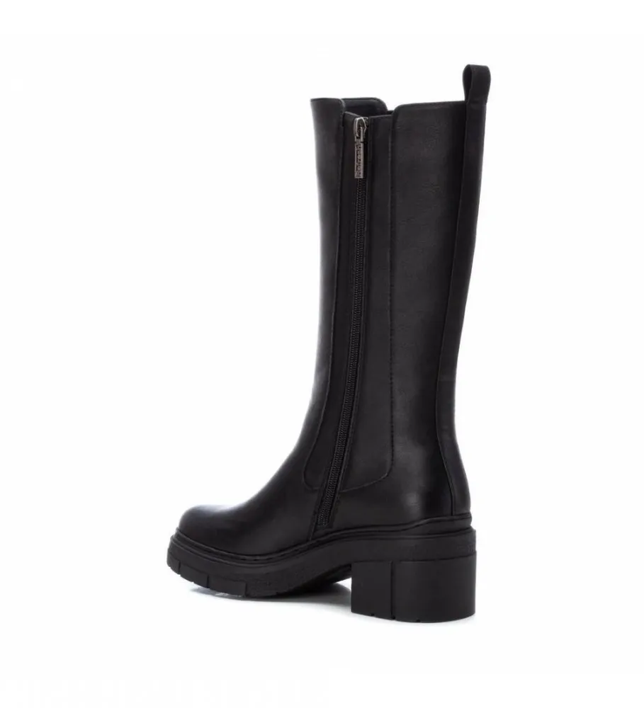 Botas casual negro -Altura tacón 6cm-