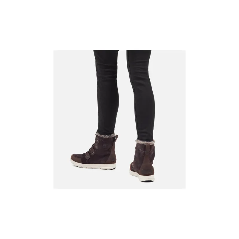 Botas de apres-ski para mujeres Sorel Explorer Joan (Blackened Brown)