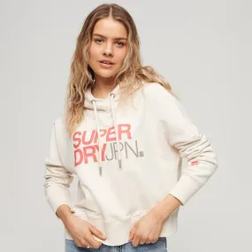 Buzo Cerrado Para Mujer Sportswear Boxy Hood Superdry