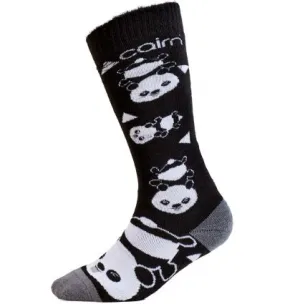 Calcetines esquí junior Cairn Spirit (Black panda)