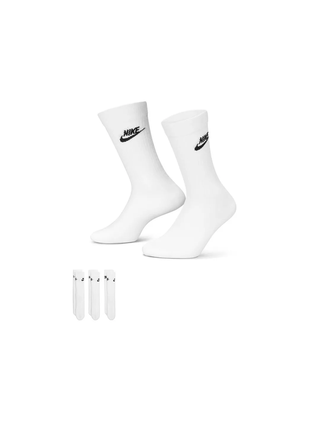 Calcetines Nike Sportswear Everyday Essential PK3 White