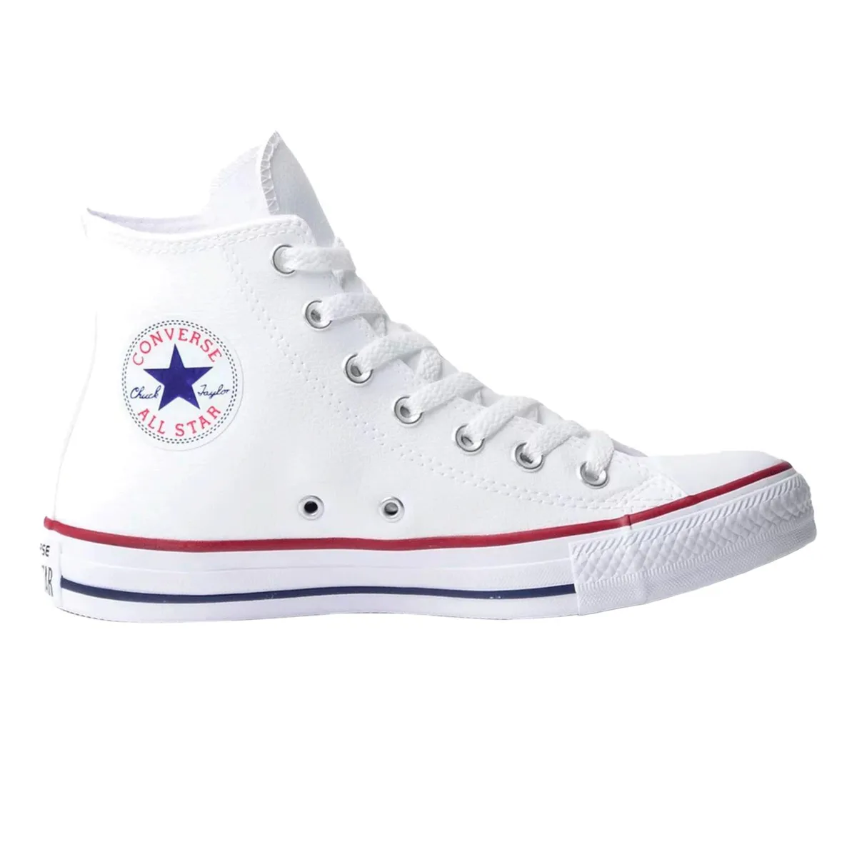 CALZADO CONVERSE ALL STAR BOTA CUERO BLANCO N61 Cod:CT04510001