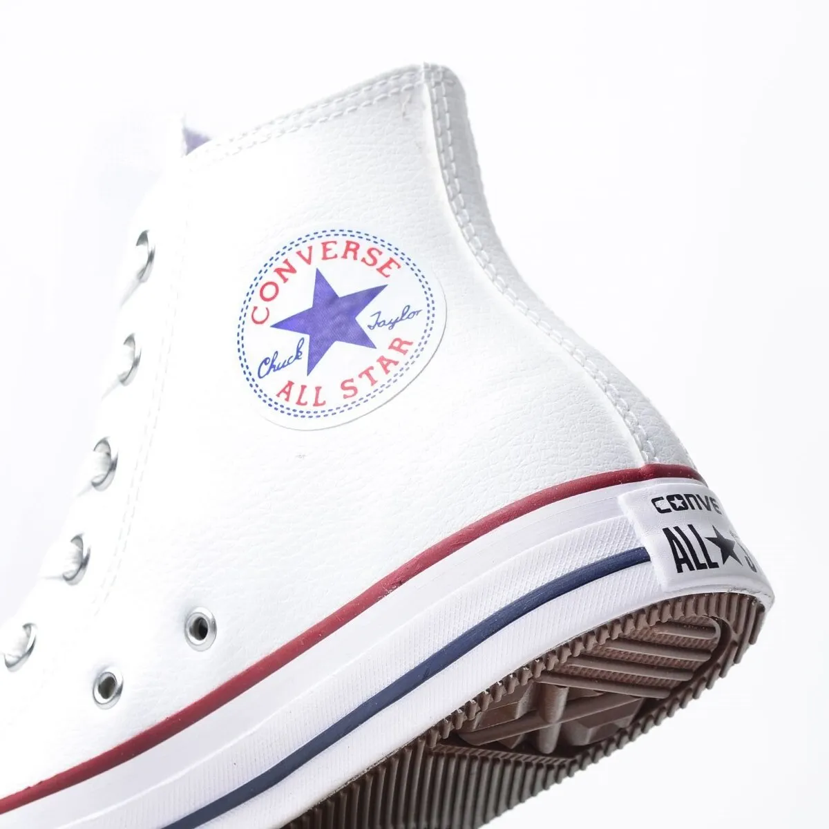 CALZADO CONVERSE ALL STAR BOTA CUERO BLANCO N61 Cod:CT04510001