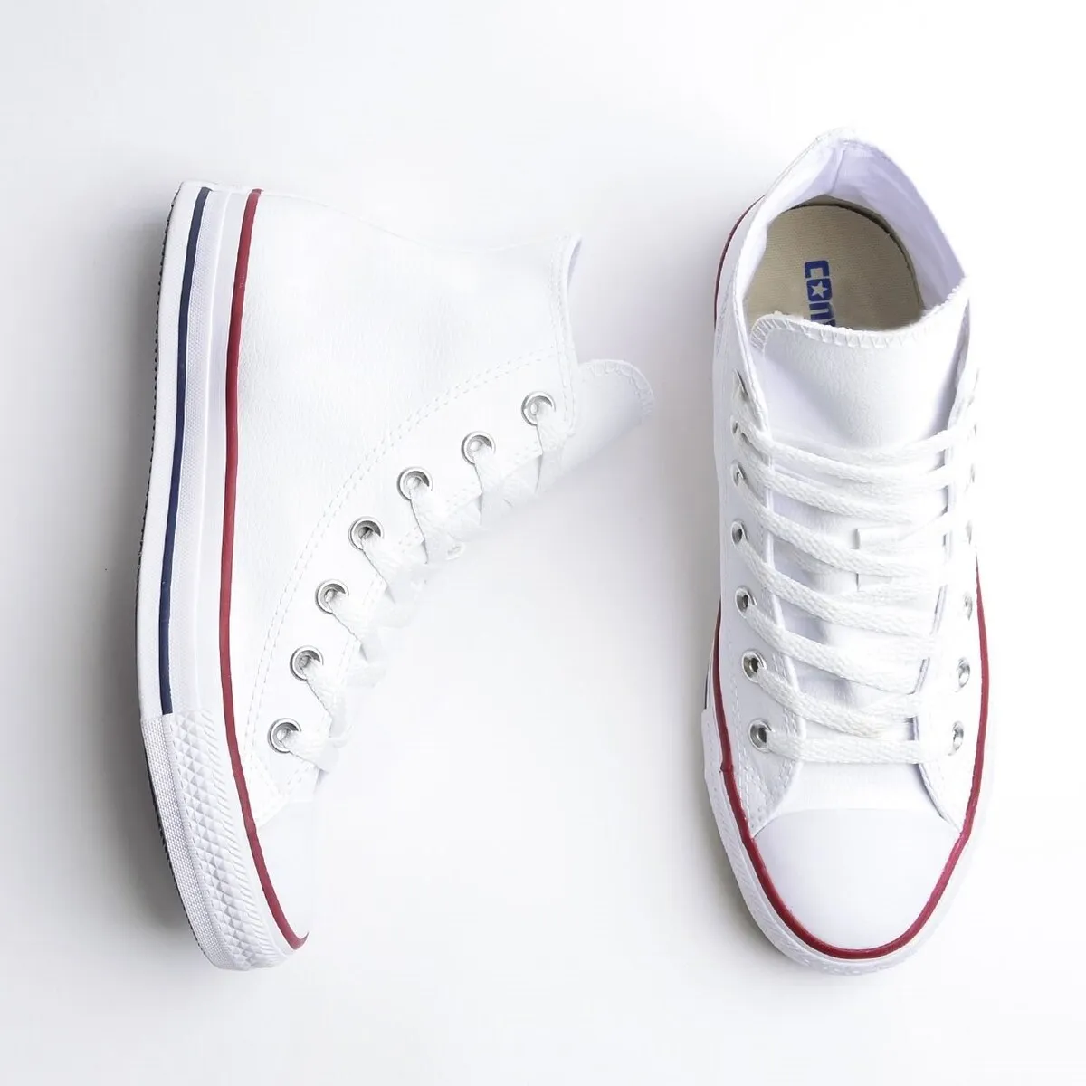 CALZADO CONVERSE ALL STAR BOTA CUERO BLANCO N61 Cod:CT04510001