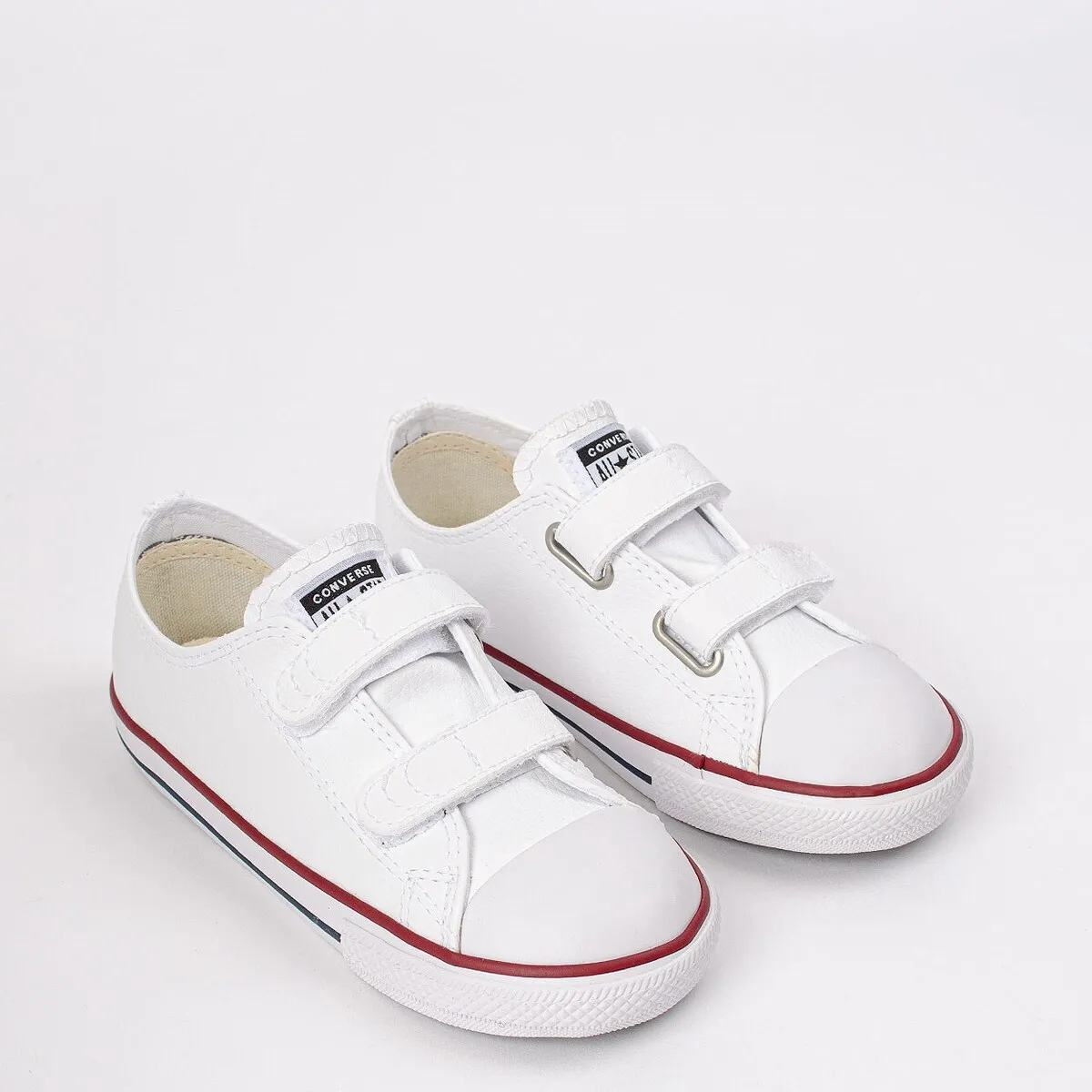 CALZADO CONVERSE BEBÉ INFANTIL BLANCO VELCRO N73 Cod:CK04180001