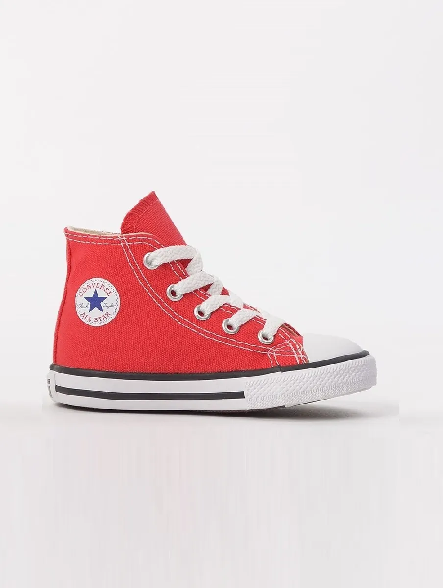 CALZADO CONVERSE INFANTIL BEBÉ ROJO BOTA N70 Cod:CK00030004