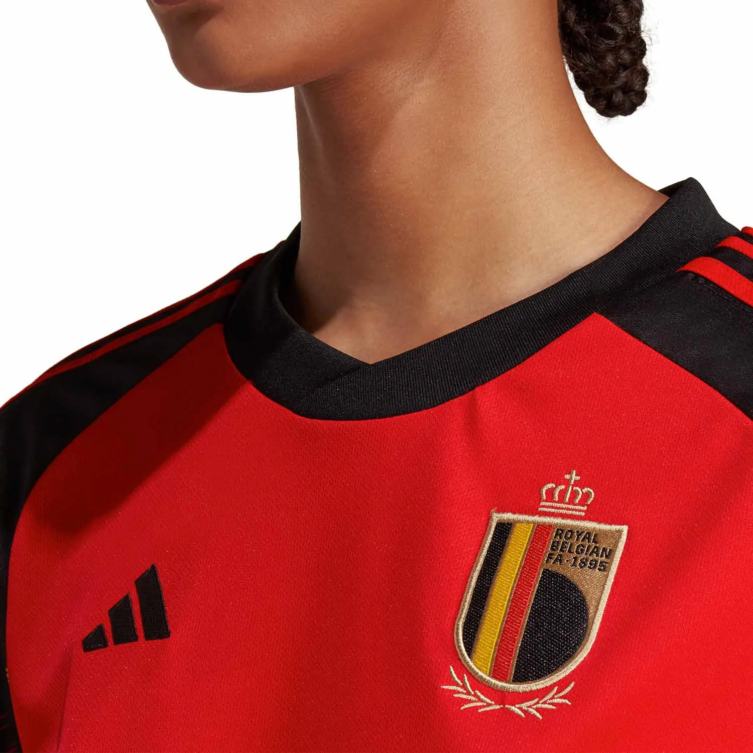 Camiseta adidas Bélgica mujer 2022 2023