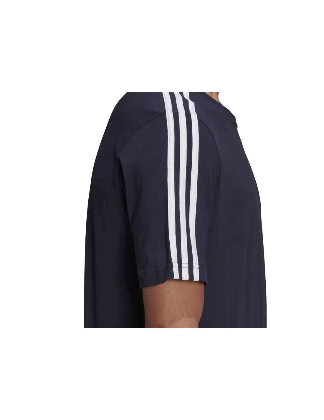 Camiseta adidas Essentials 3 bandas M Marino