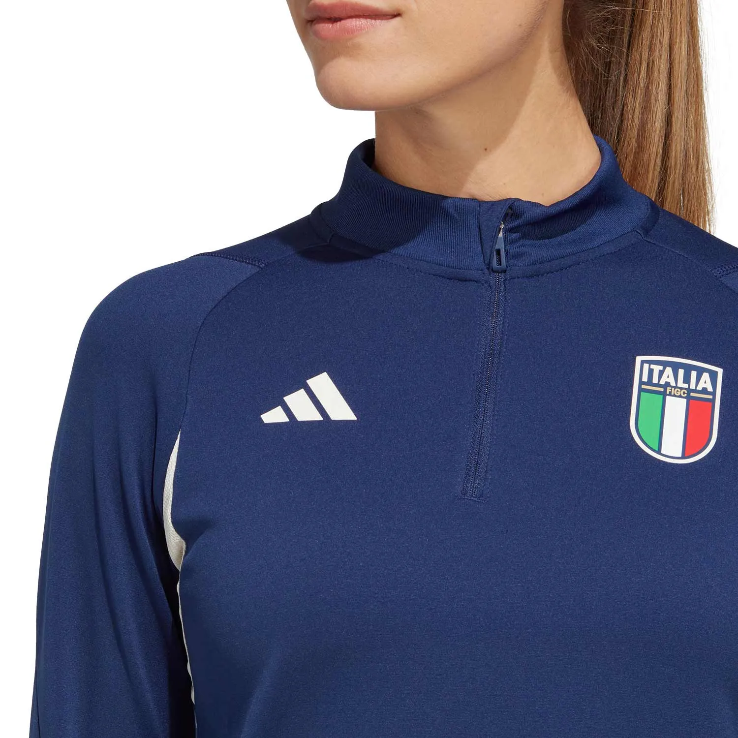 Camiseta adidas Italia entrenamiento mujer