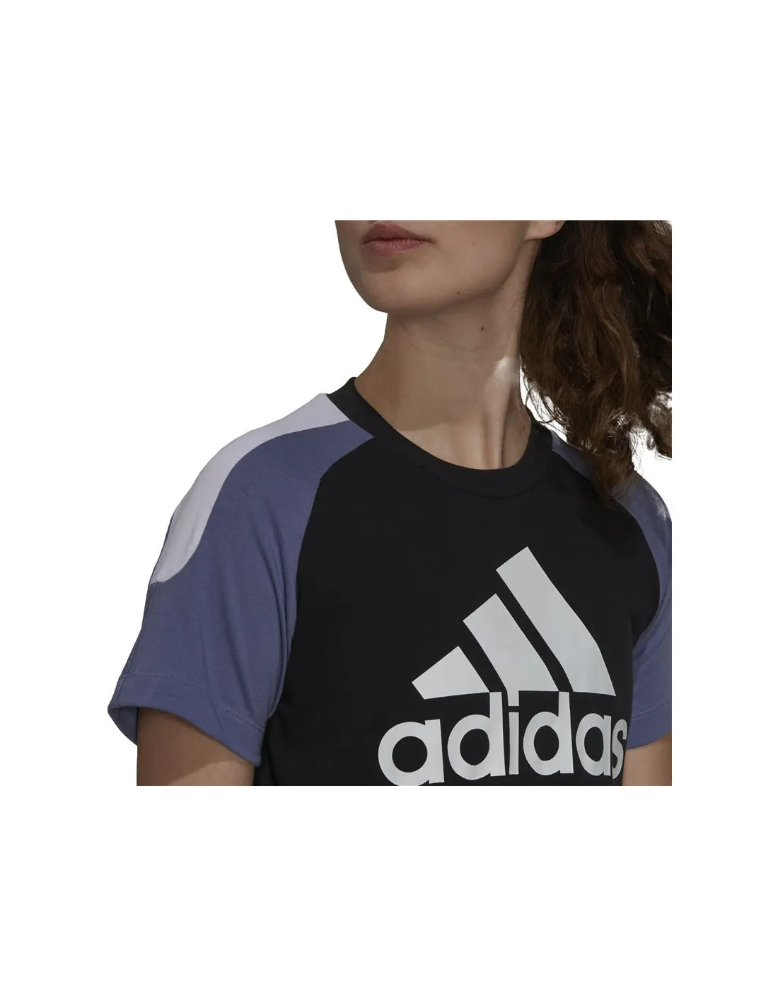 Camiseta adidas Sportswear Colorblock W Black