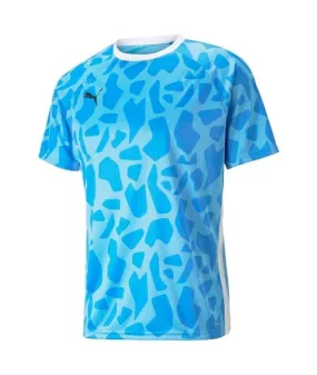 Camiseta De Fitness Puma Teamliga Padel Graph Team Light Blue