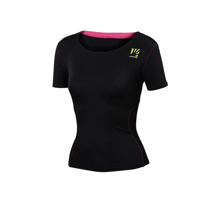 Camiseta de mujer Karpos Fast W Jersey (Negro)