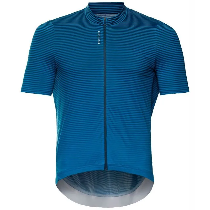 Camiseta Zeroweigh de cuello completo para hombre Odlo (azul ala cerceta - índigo bunting)