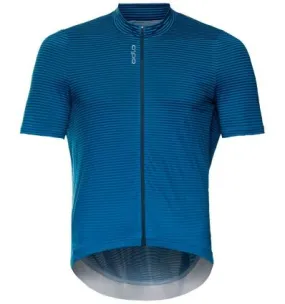 Camiseta Zeroweigh de cuello completo para hombre Odlo (azul ala cerceta - índigo bunting)