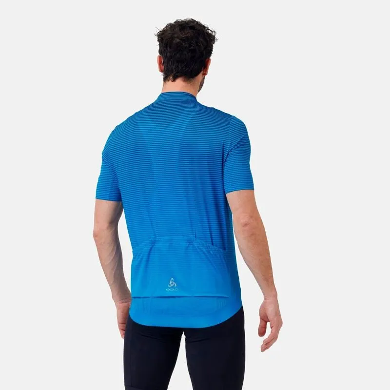 Camiseta Zeroweigh de cuello completo para hombre Odlo (azul ala cerceta - índigo bunting)