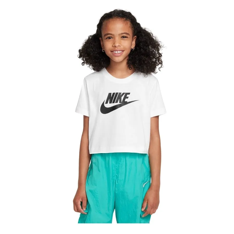  Camisetas manga corta Nike G Nsw Tee Crop Futura Hbr