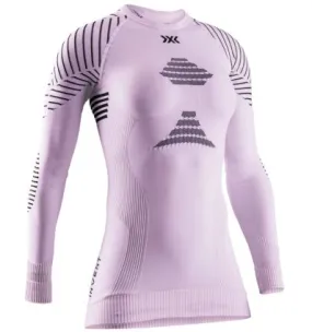 Capa base XBIONIC Invent 4.0 Shirt Long Sleeve (Winsome Orchid/Opal Black) Mujer