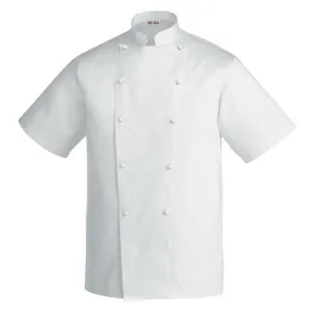 Chaqueta cocina Security de algodón manga corta - Egochef