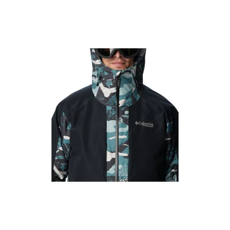 Chaqueta Columbia Highland Summit (Metal Geoglacia, Verde) para hombre