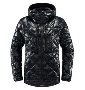 Chaqueta con capucha HAGLÖFS Roc Mimic (True Black) Mujer