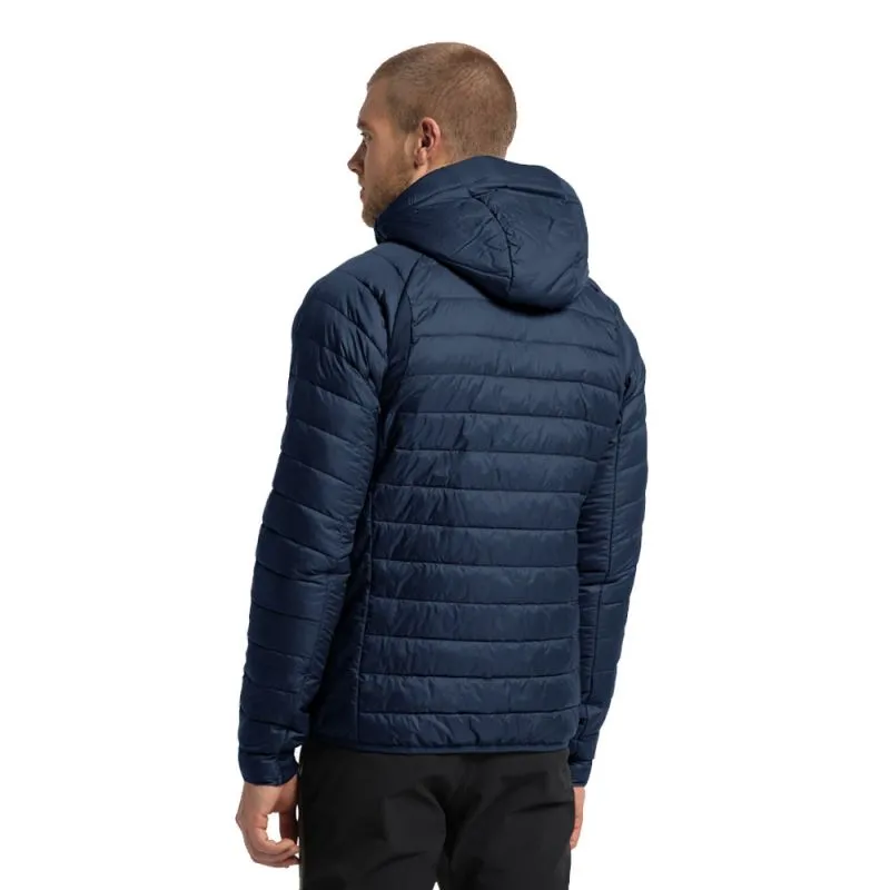 Chaqueta con capucha HAGLÖFS Spire Mimic (azul tormenta/azul hilo) Hombre