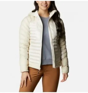 Chaqueta con capucha Labyrinth Loop™ (blanca) para mujer de Columbia