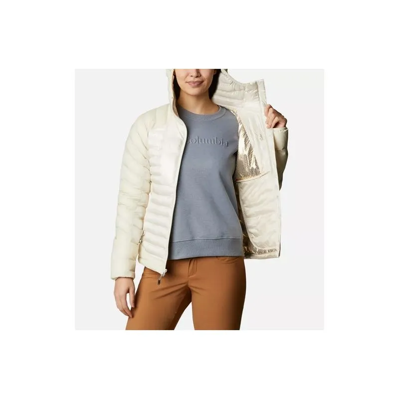 Chaqueta con capucha Labyrinth Loop™ (blanca) para mujer de Columbia