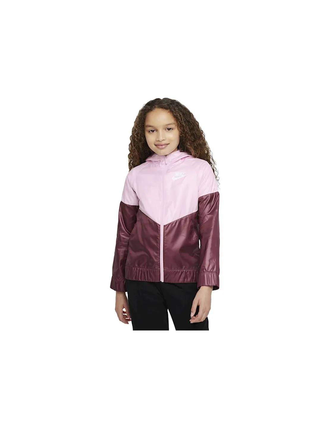 Chaqueta con Capucha Nike Sportswear Windrunner Niña PK