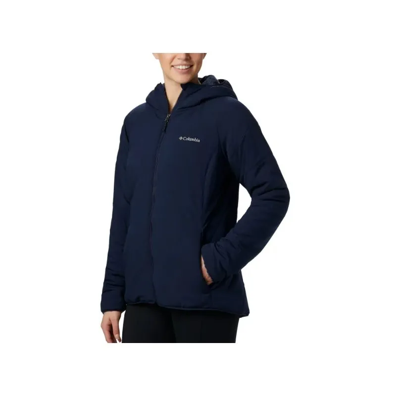 Chaqueta cortaviento con capucha para mujer Columbia Kruser Ridge II Plush Softshell (Dark Nocturnal)