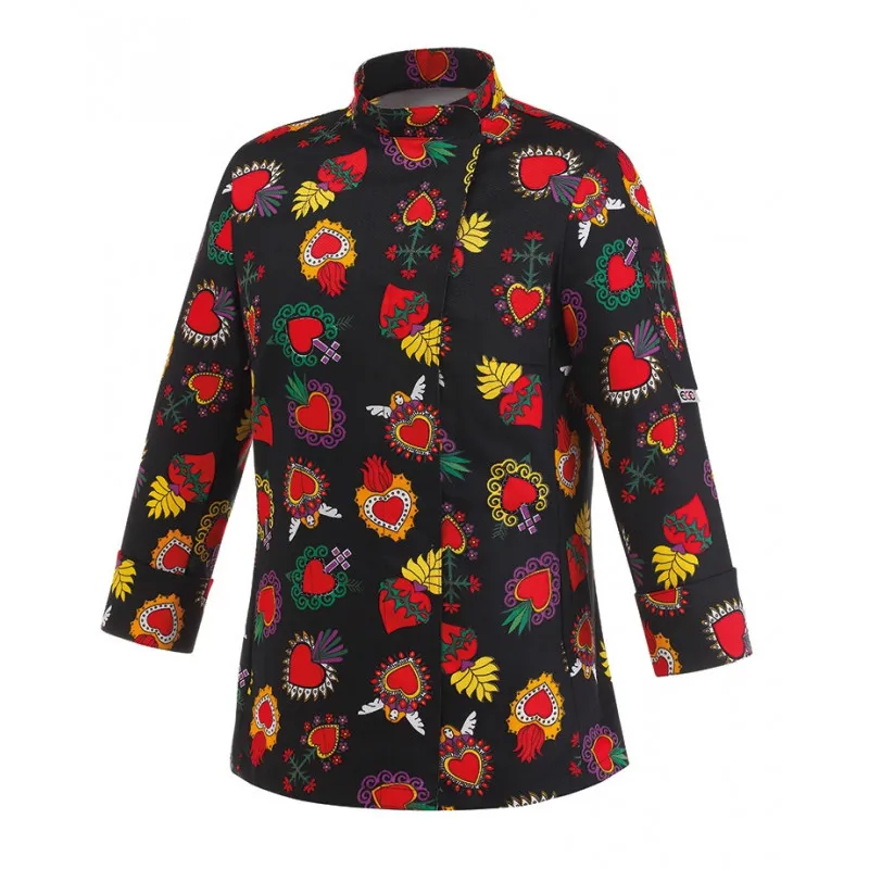 Chaqueta de cocinera Hearts - Egochef