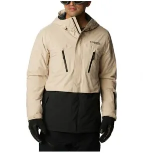 Chaqueta de esquí para hombre Columbia Aerial Ascender II (Negro, Piedra oscura)