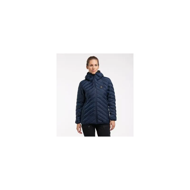 Chaqueta de plumón Haglöfs Särna Mimic Hood (Tarn Blue) para mujer