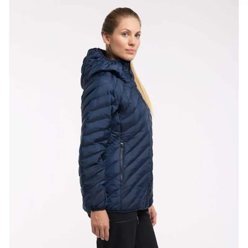 Chaqueta de plumón Haglöfs Särna Mimic Hood (Tarn Blue) para mujer