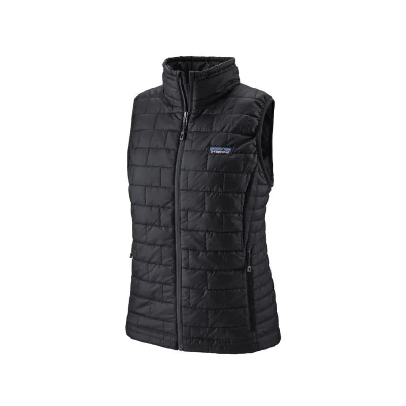 Chaqueta de plumón sin mangas para mujer Patagonia Nano Puff (negro)