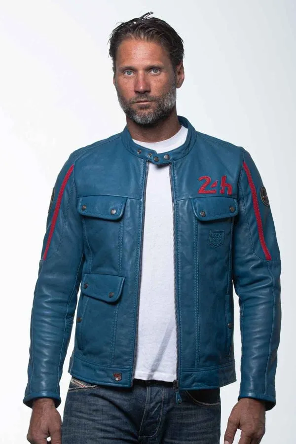 Chaqueta Hombre 24H Le Mans Lagache4 Ocean Blue