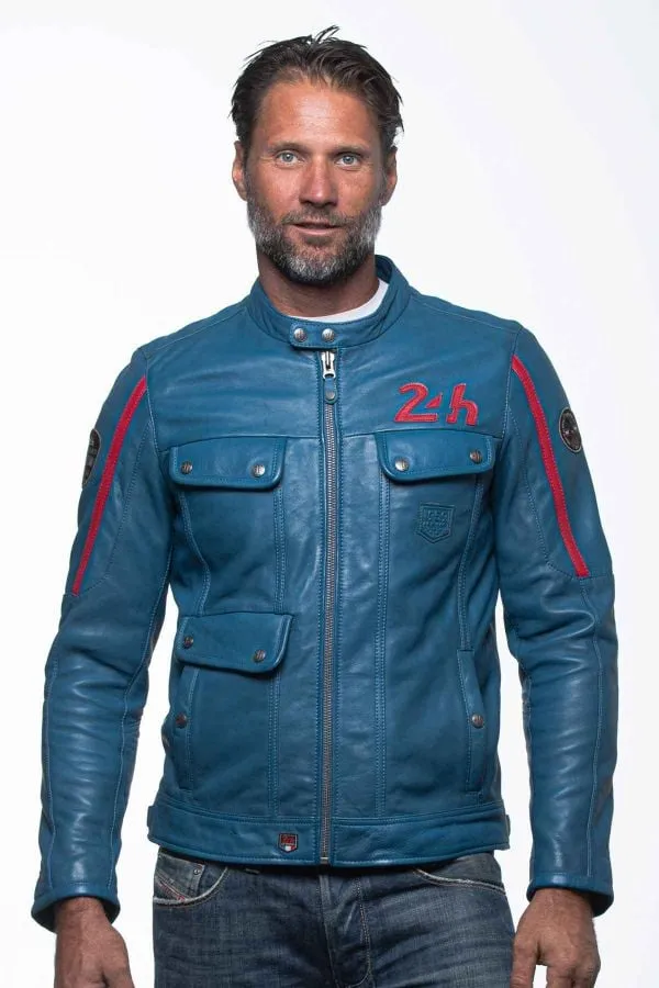 Chaqueta Hombre 24H Le Mans Lagache4 Ocean Blue