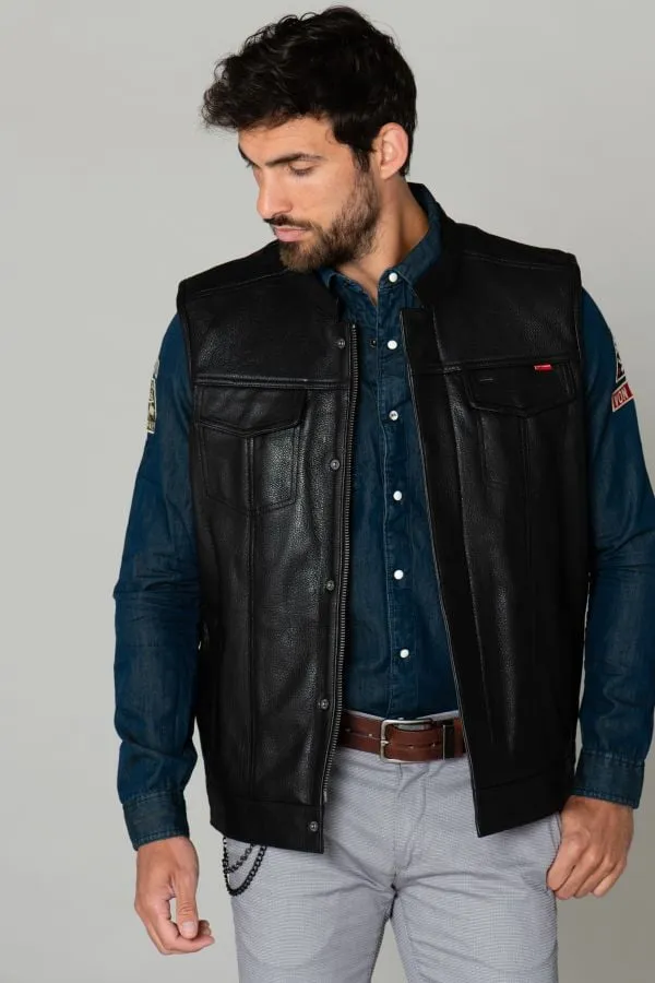 Chaqueta Hombre Daytona Hot Road Goat Deer Black